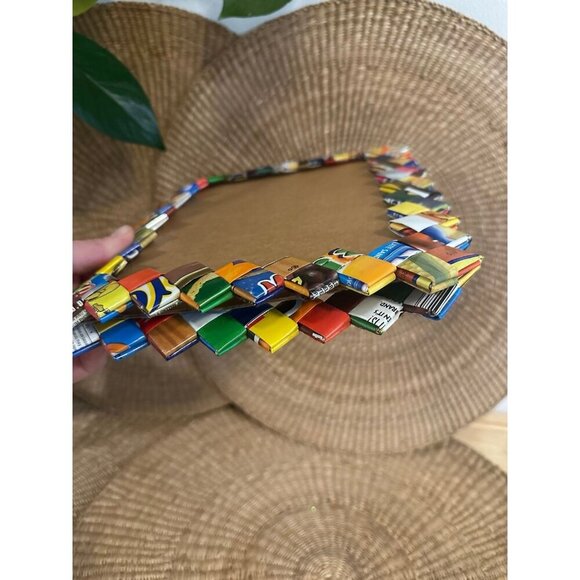 Handmade Recycled cardboard picture frame - Picture 8 of 12